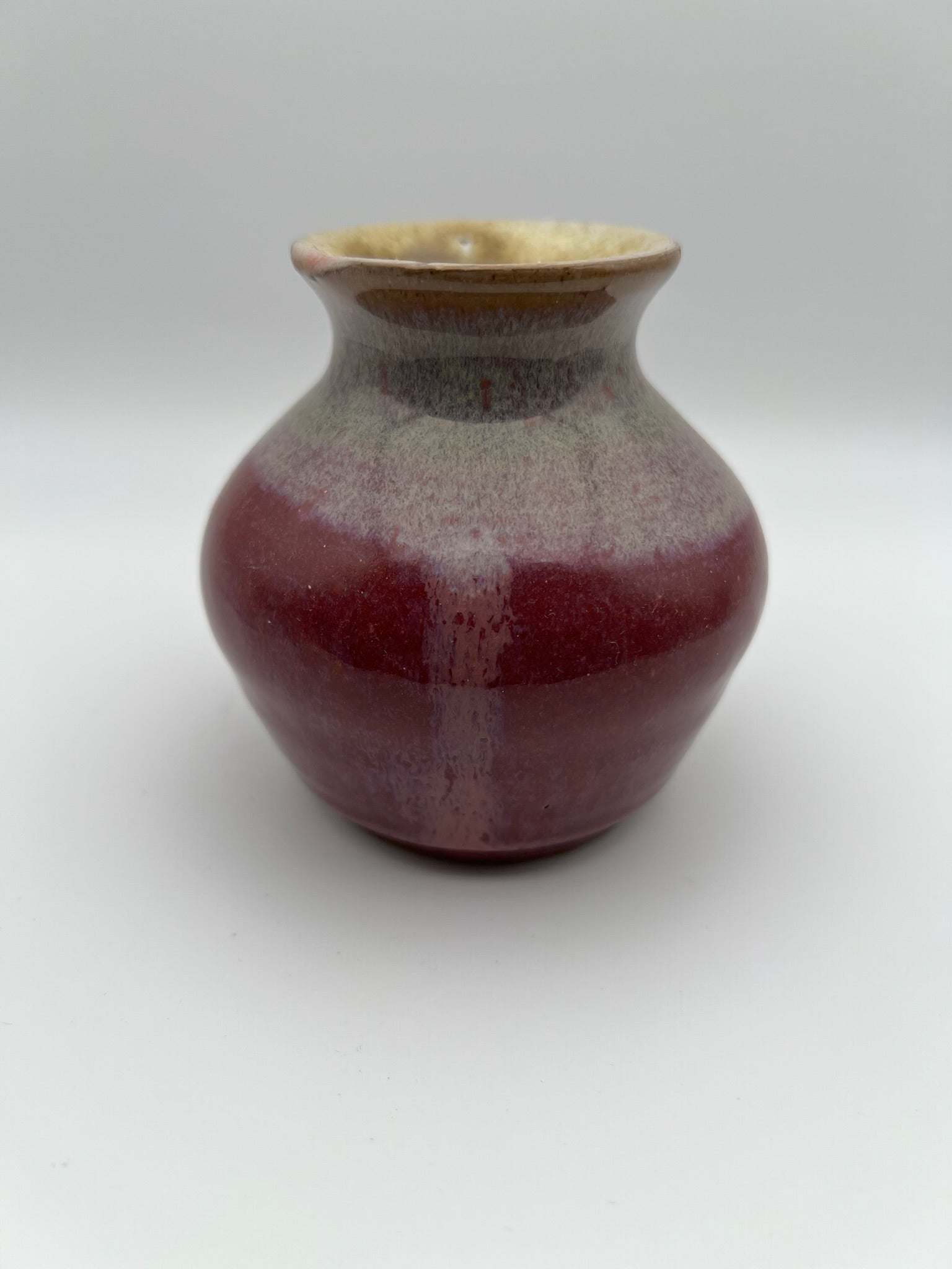 Cascade Red Vase