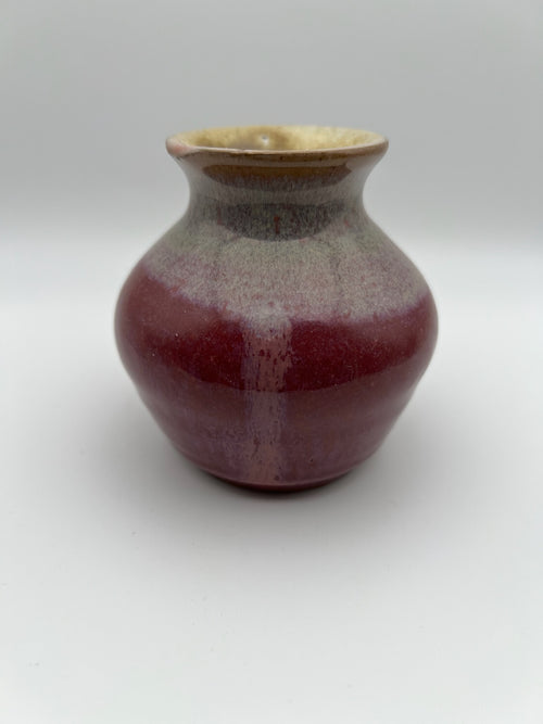 Cascade Red Vase