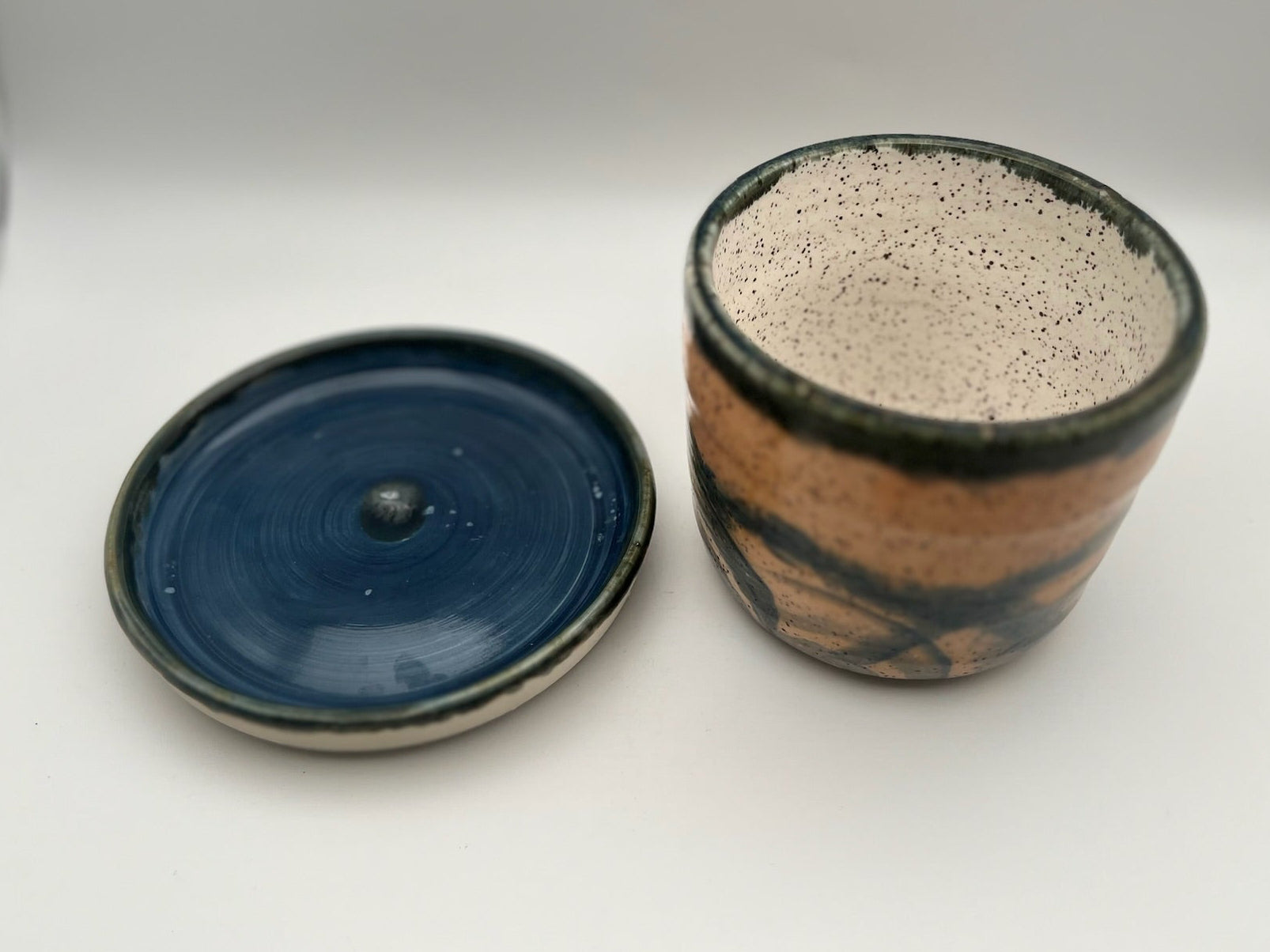 Orange and Green Planter