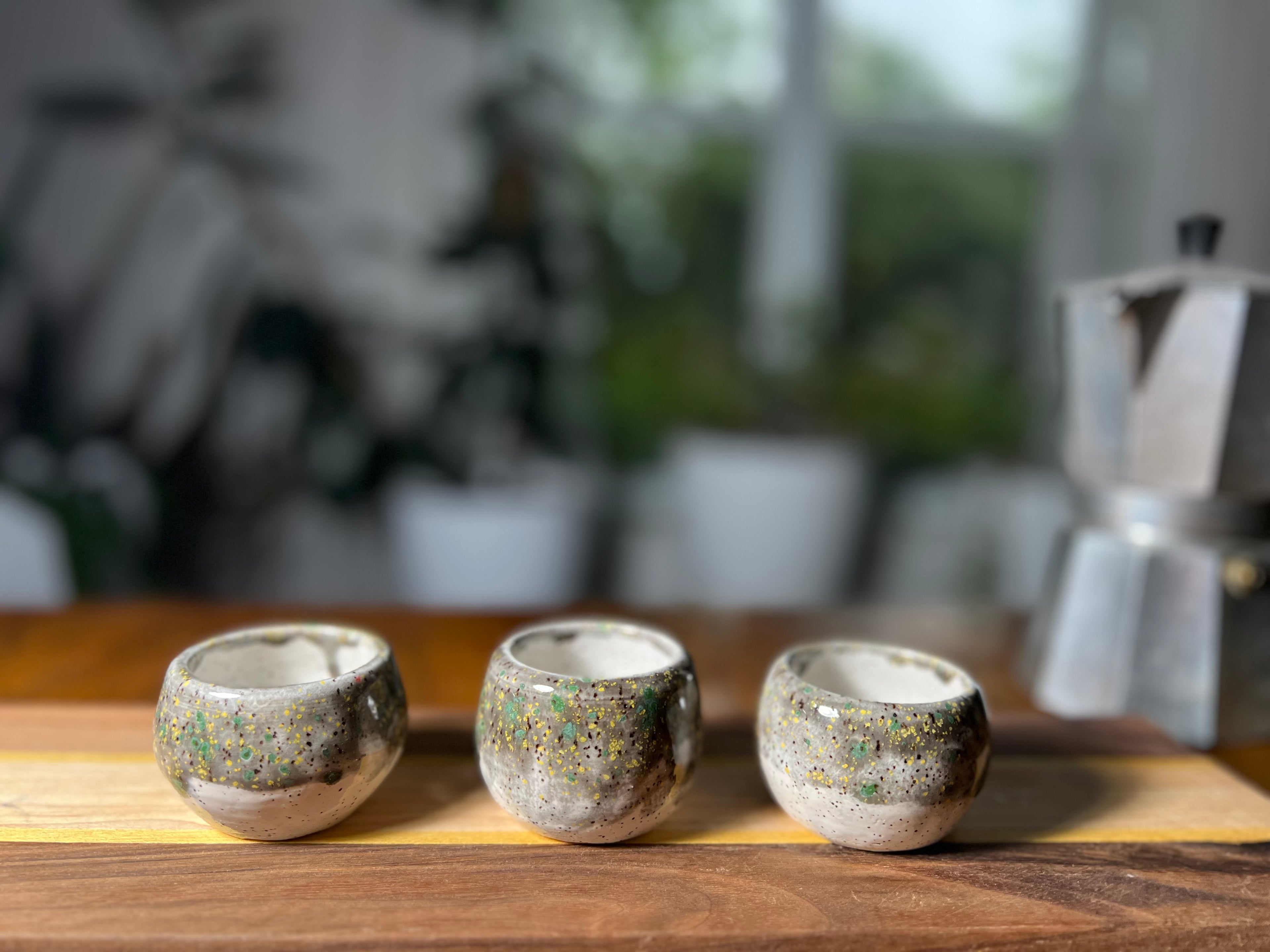Emerald Espresso Cups