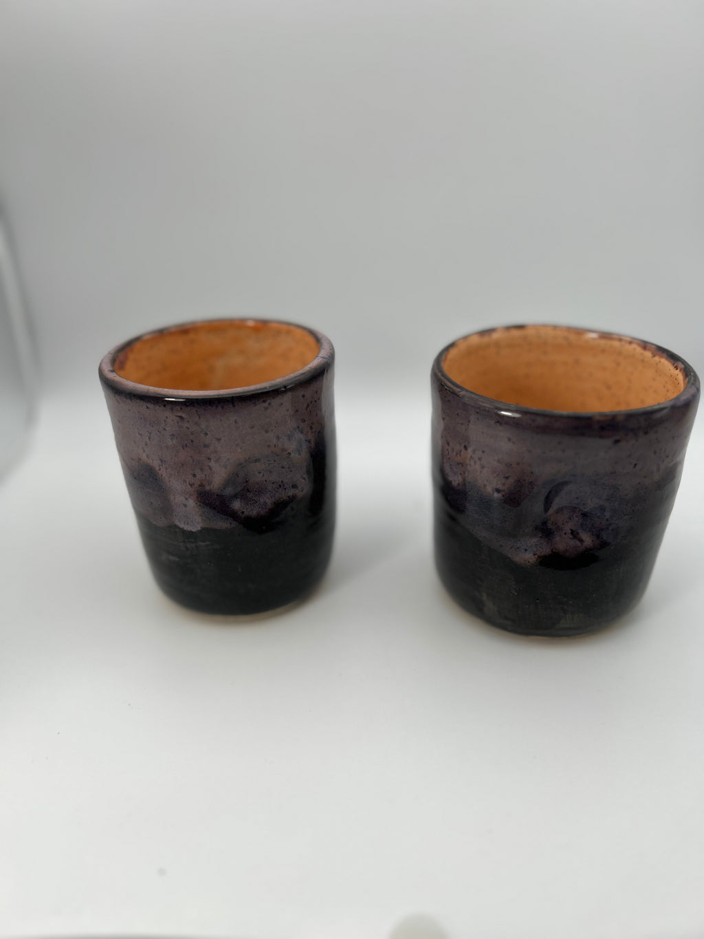 Set of Purple and Black Cup