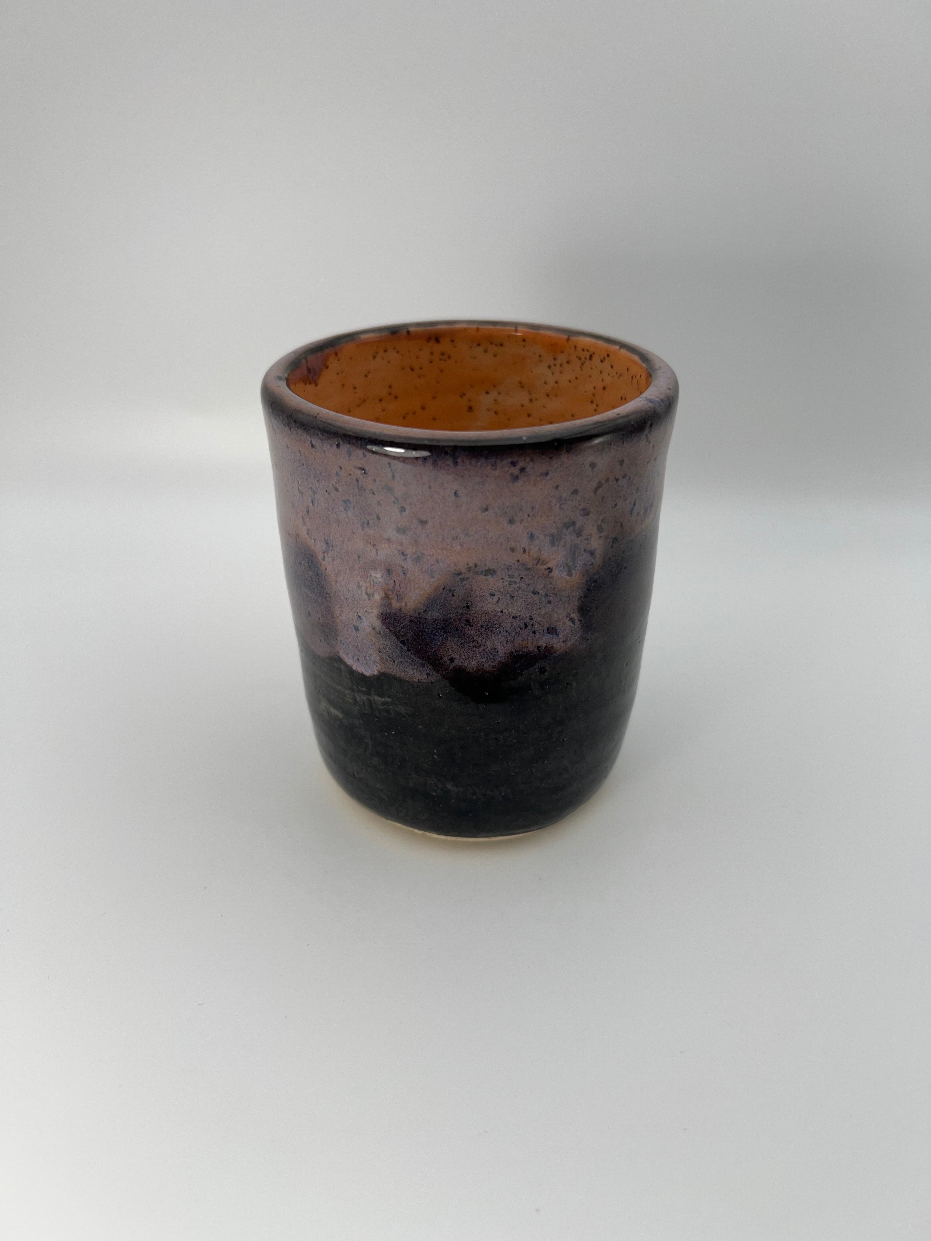 Set of Purple and Black Cup