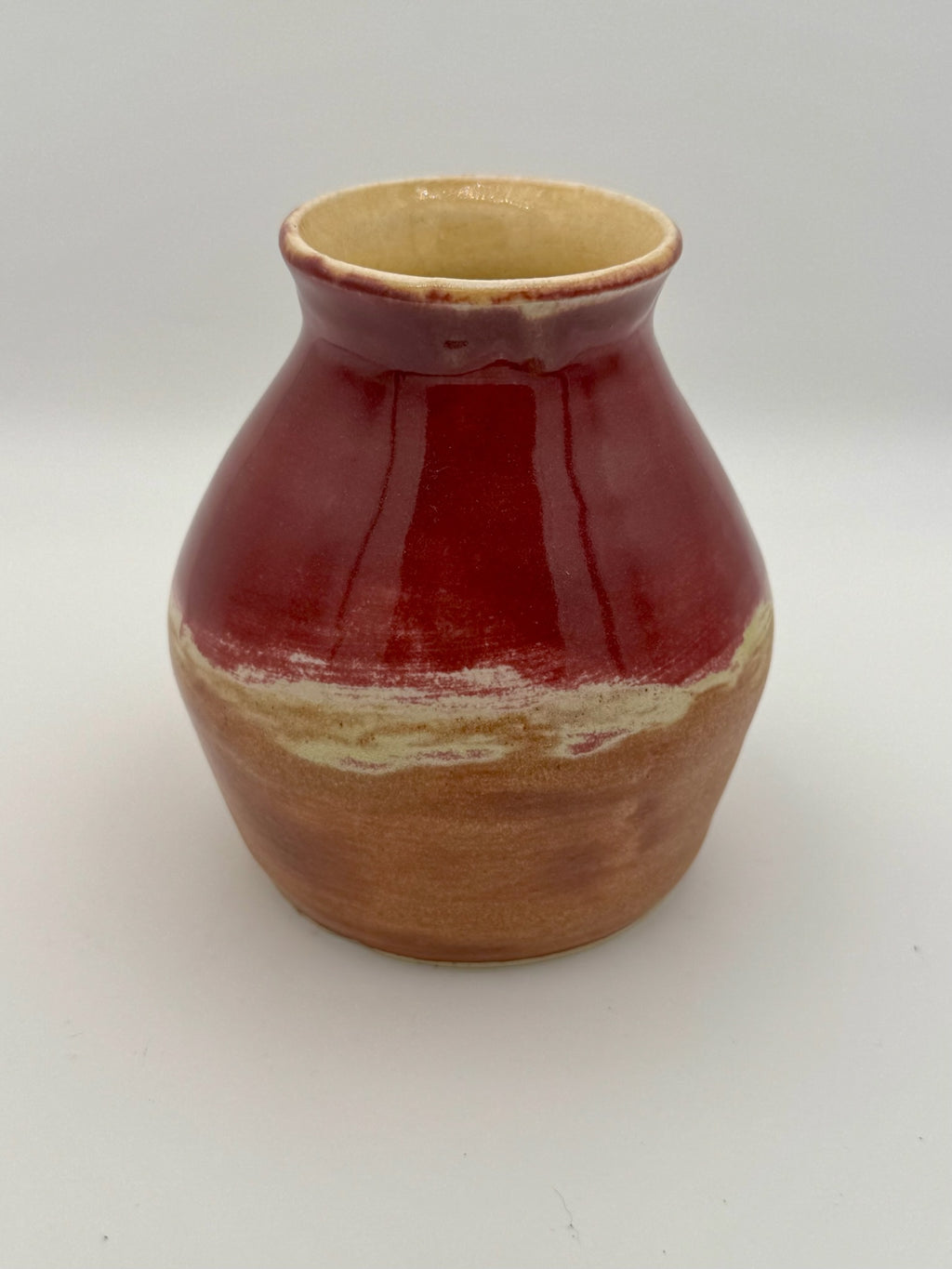 Crimson Horizon Vase