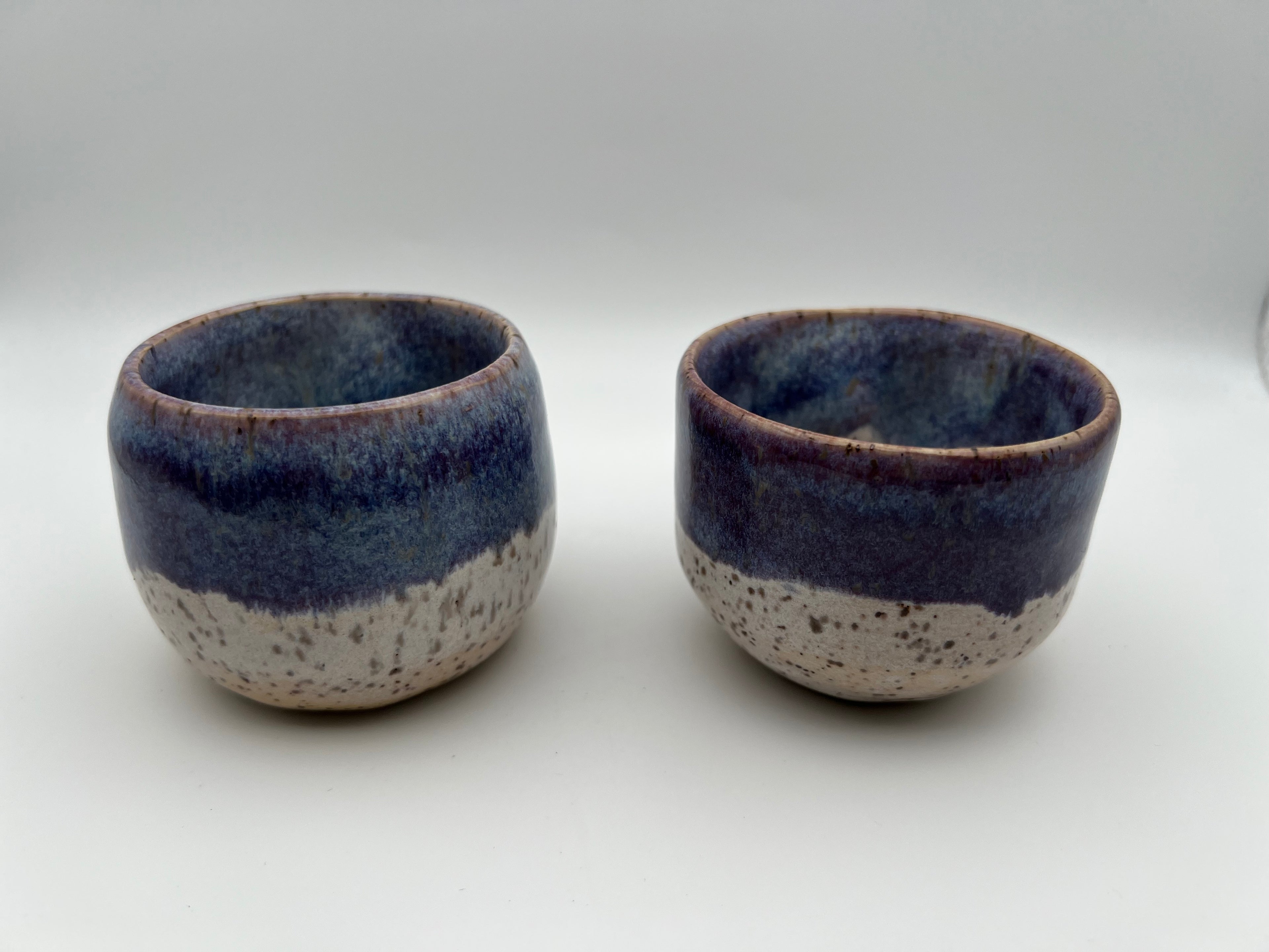 Blue and White Espresso Cups