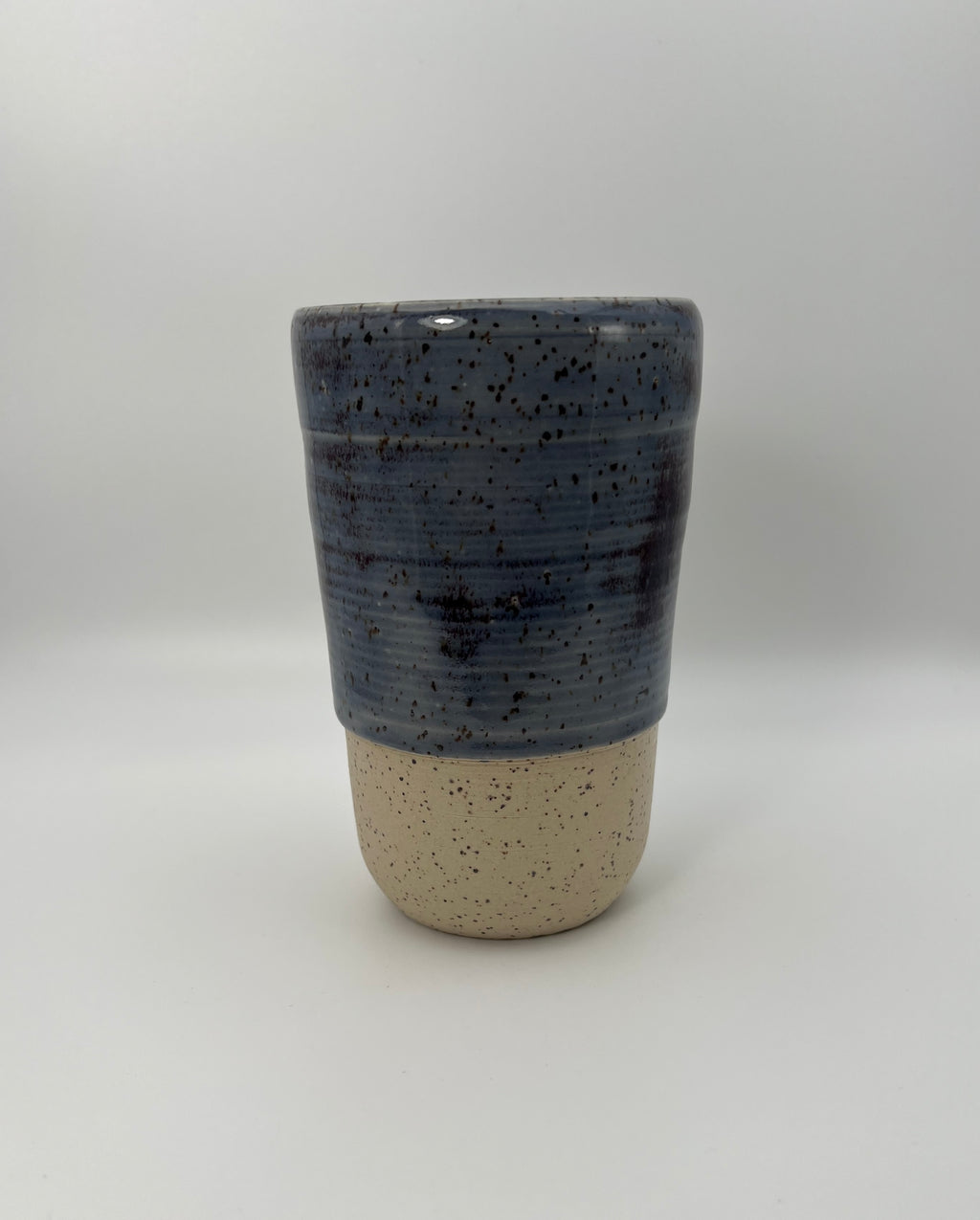Large Plum and Blue Tumbler