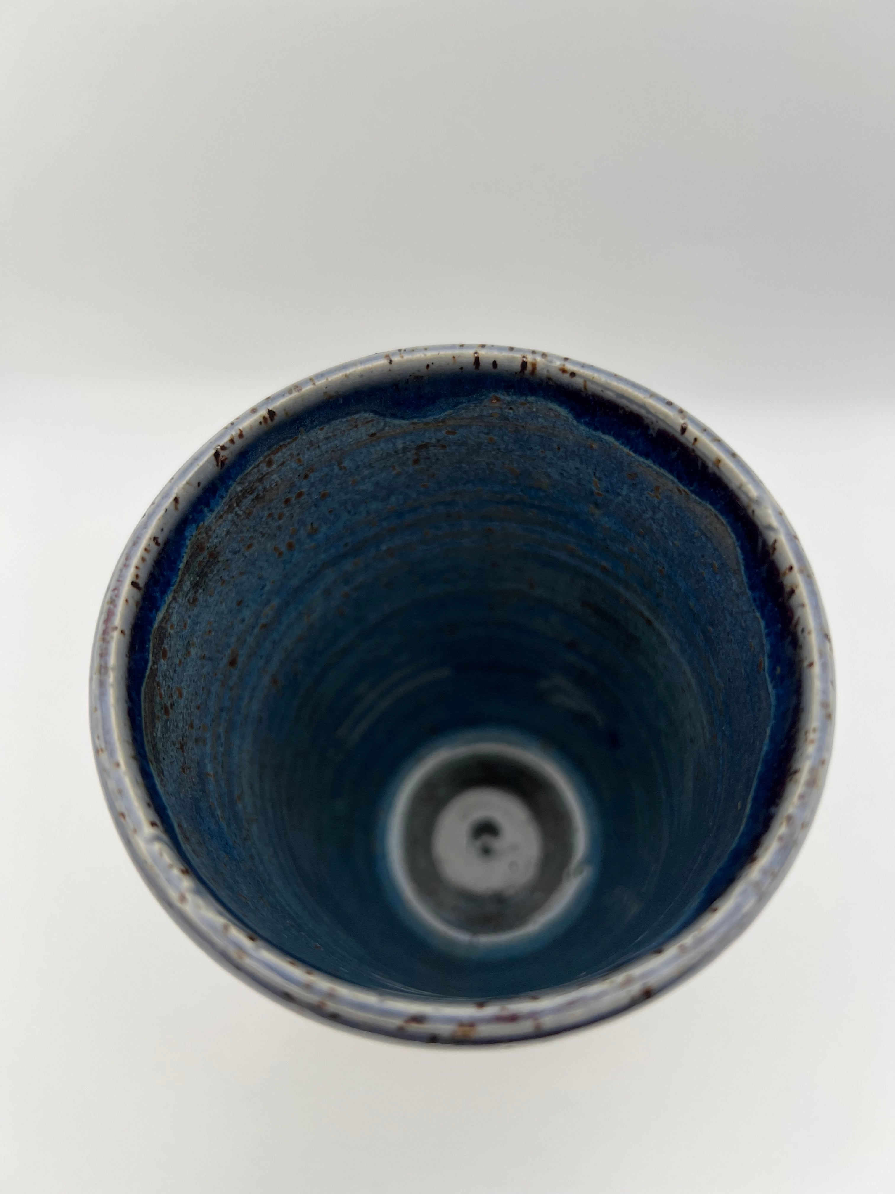 Large Plum and Blue Tumbler