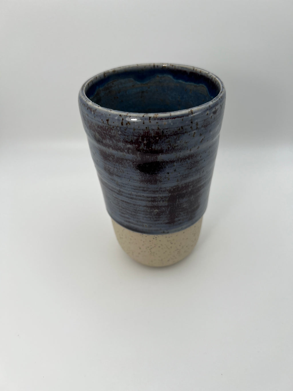 Large Plum and Blue Tumbler