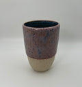 Small Lavender with Blue Speckles Tumbler