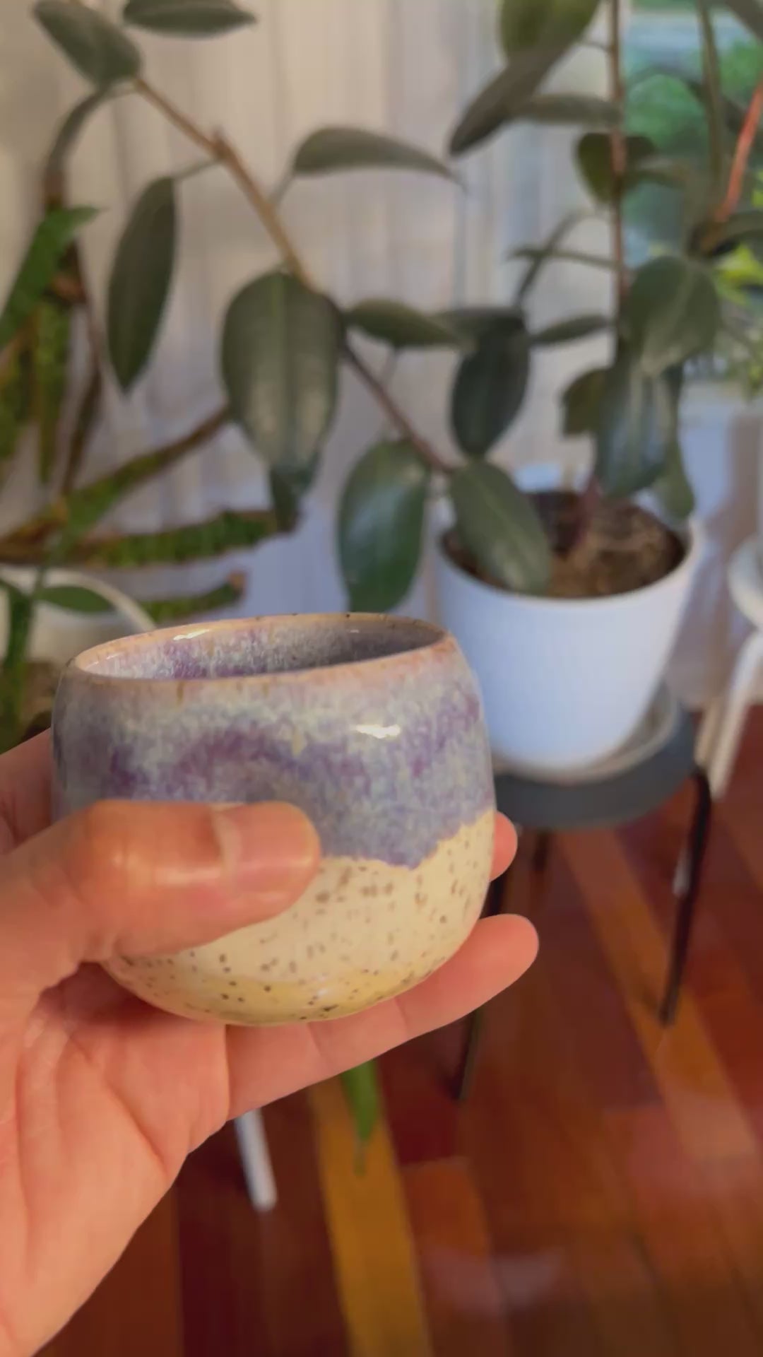 Blue and White Espresso Cups